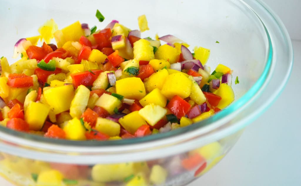 Pineapple Mango Salsa - The Culinary Compass