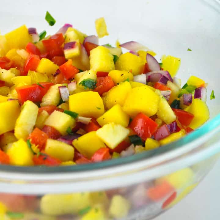 Pineapple Mango Salsa