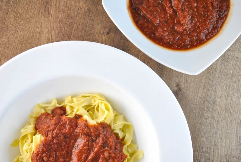 Slow Simmered Marinara Sauce