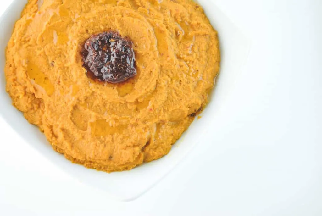 Chipotle Pumpkin Hummus - The Culinary Compass