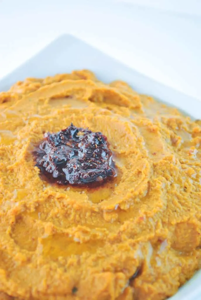 Chipotle Pumpkin Hummus - The Culinary Compass