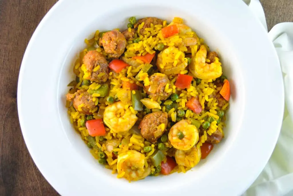 Shrimp and Chorizo - The Culinary Compass