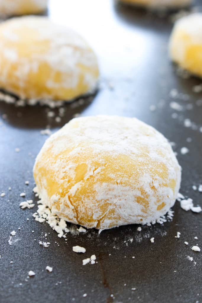 Lemon Crinkle Cookies - The Culinary Compass