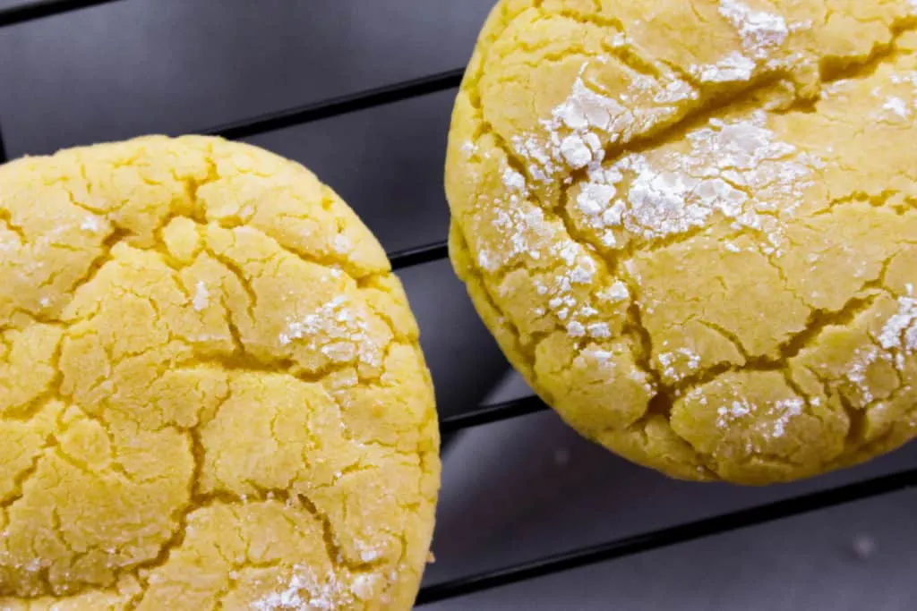 Lemon Crinkle Cookies - The Culinary Compass