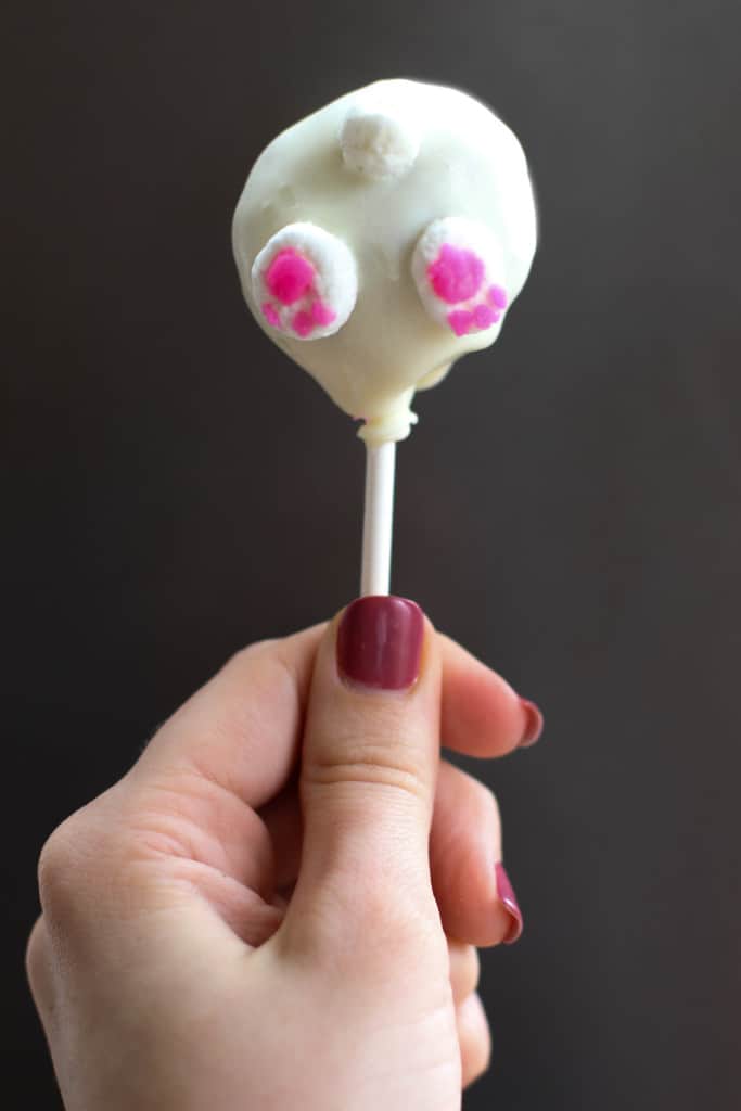 Bunny Bum Cake Pops - The Culinary Compass