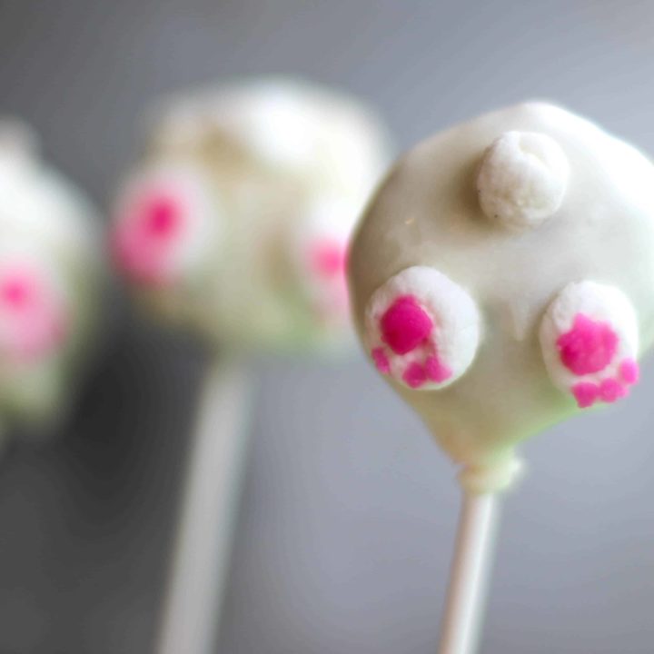 Bunny Bum Cake Pops