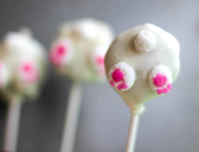 Bunny Bum Cake Pops
