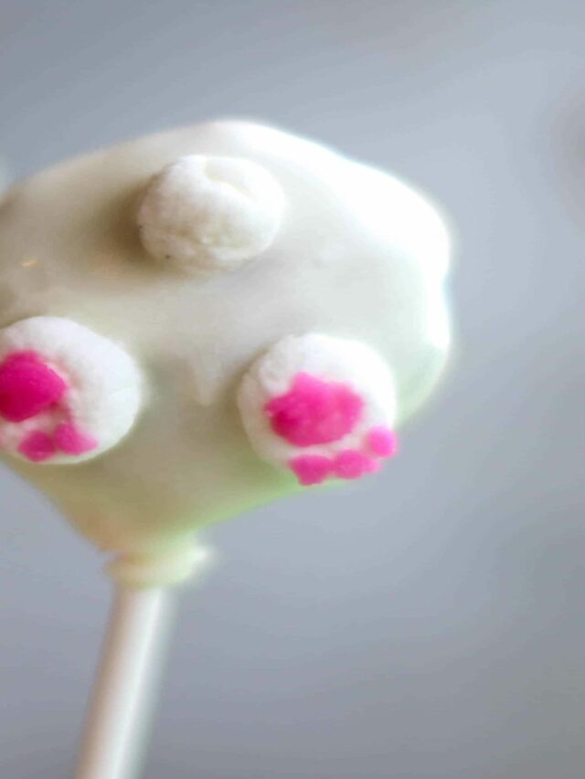 Bunny Bum Cake Pops Story