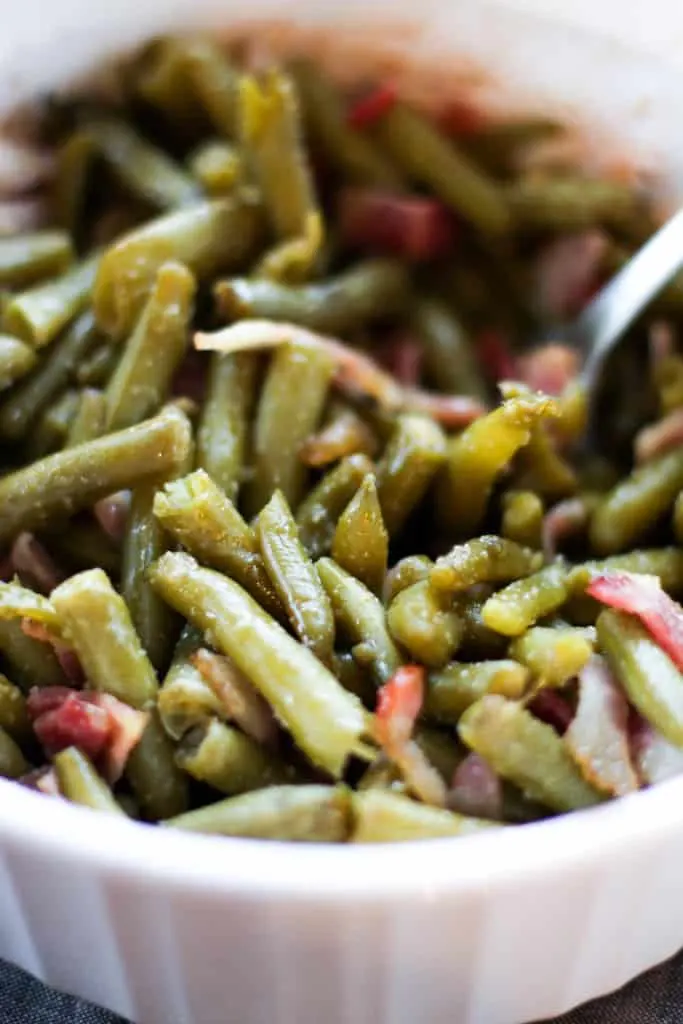 Green Bean and Bacon Casserole - The Culinary Compass