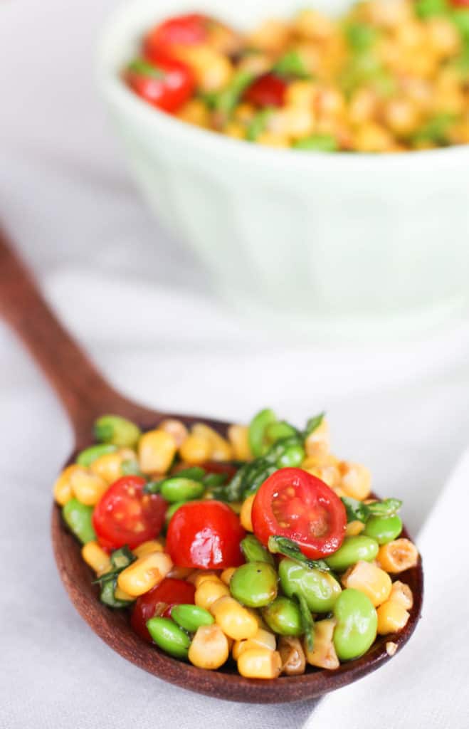 Corn Edamame Salad