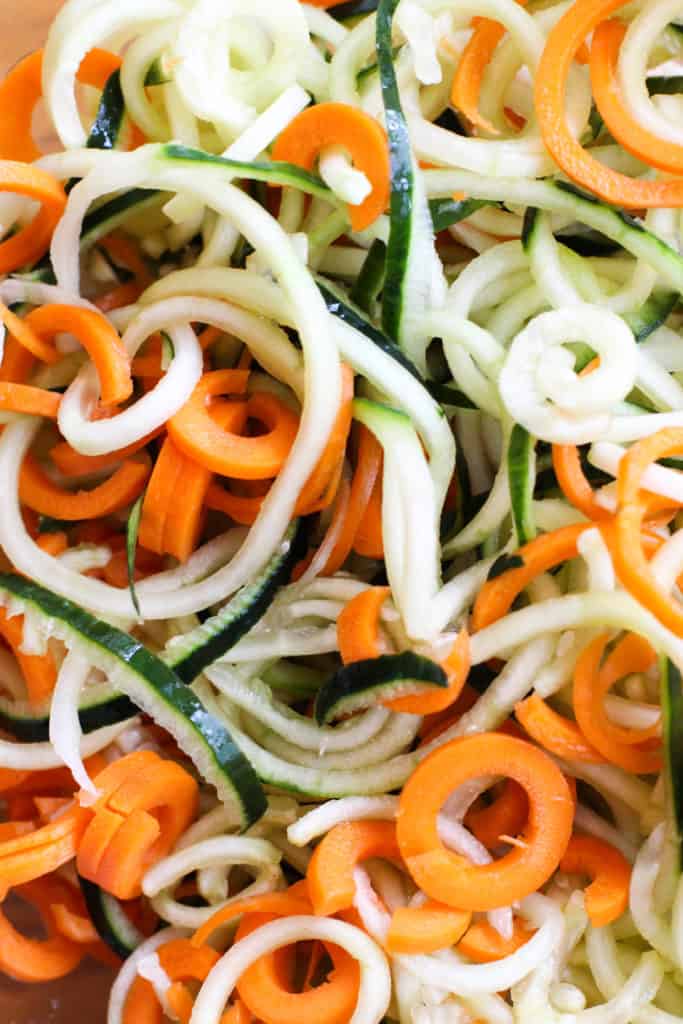 Asian Cucumber and Carrot Salad 