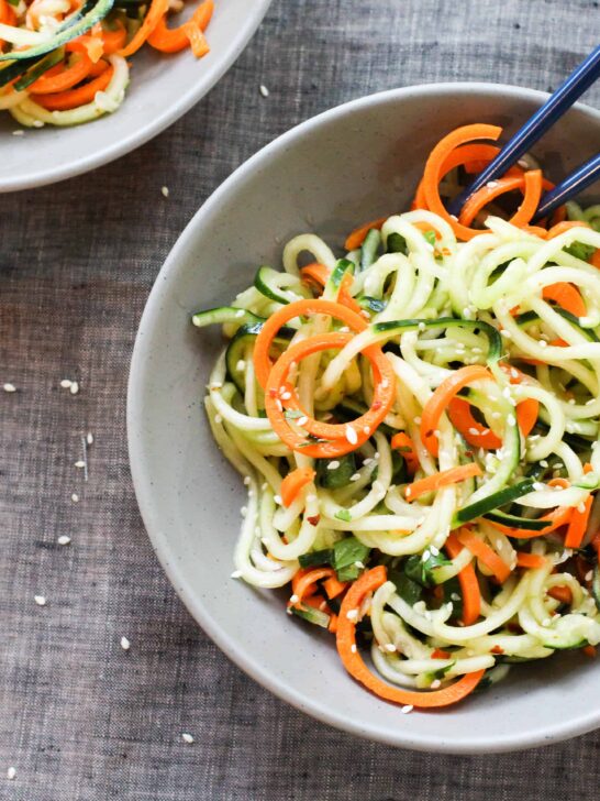 Asian Cucumber and Carrot Salad