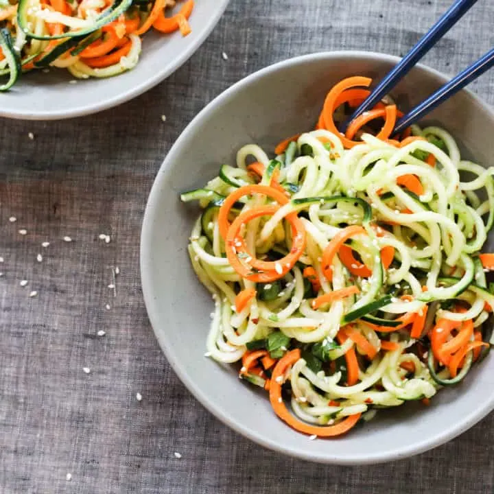 Asian Cucumber and Carrot Salad