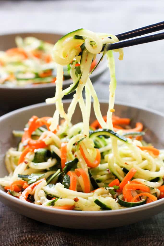 Asian Cucumber and Carrot Salad 