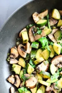 This Breakfast Veggie Bowl is quick, hearty, and so easy to make your own!