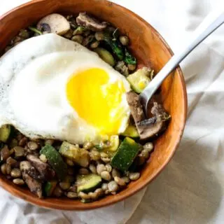 This Breakfast Veggie Bowl is quick, hearty, and so easy to make your own!