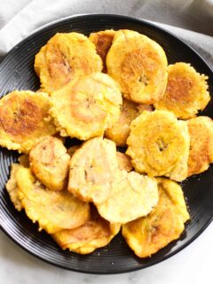 These Fried Plantains are really easy to make and are perfect for thoughts of a Caribbean summer!