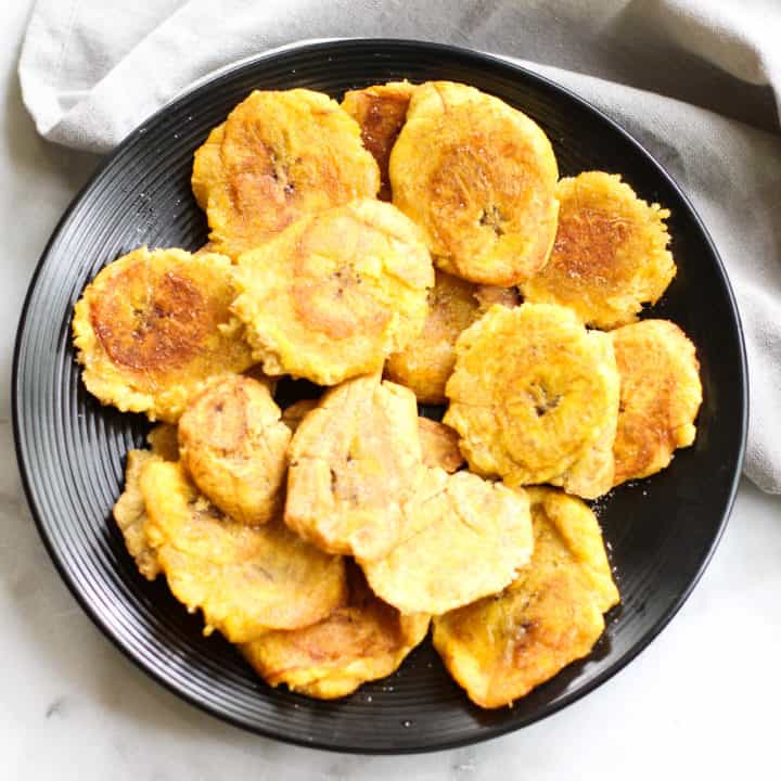 These Fried Plantains are really easy to make and are perfect for thoughts of a Caribbean summer!