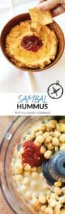 This Sambal Hummus is a simple, but spicy version of the classic!