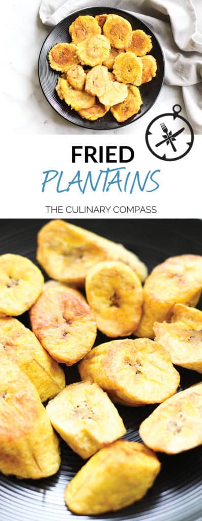 These Fried Plantains are really easy to make and are perfect for thoughts of a Caribbean summer!