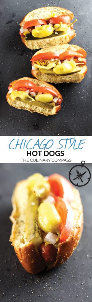 Get transported to the Windy City with these Chicago Style Hot Dogs!