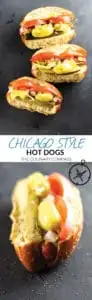 Get transported to the Windy City with these Chicago Style Hot Dogs!