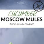 This Cucumber Moscow Mule is a refreshing, summery take on the classic!