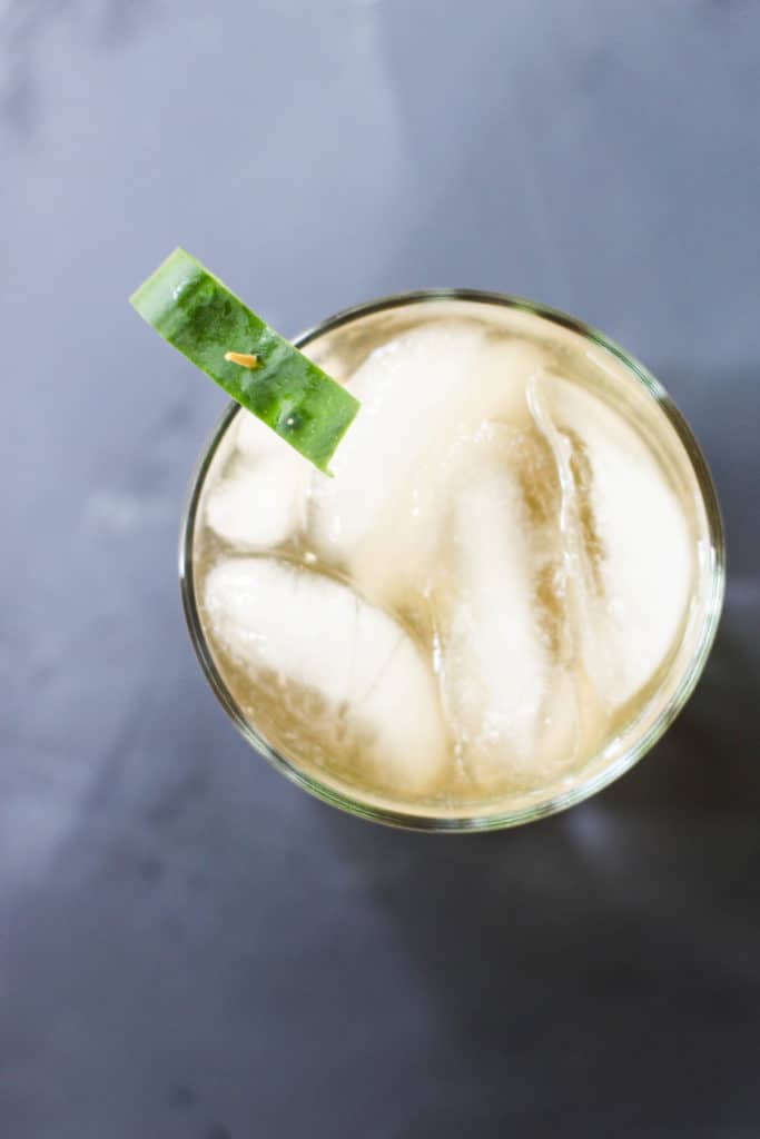 This Cucumber Moscow Mule is a refreshing, summery take on the classic!