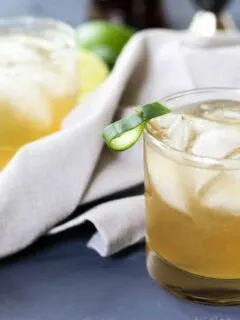 This Cucumber Moscow Mule is a refreshing, summery take on the classic!