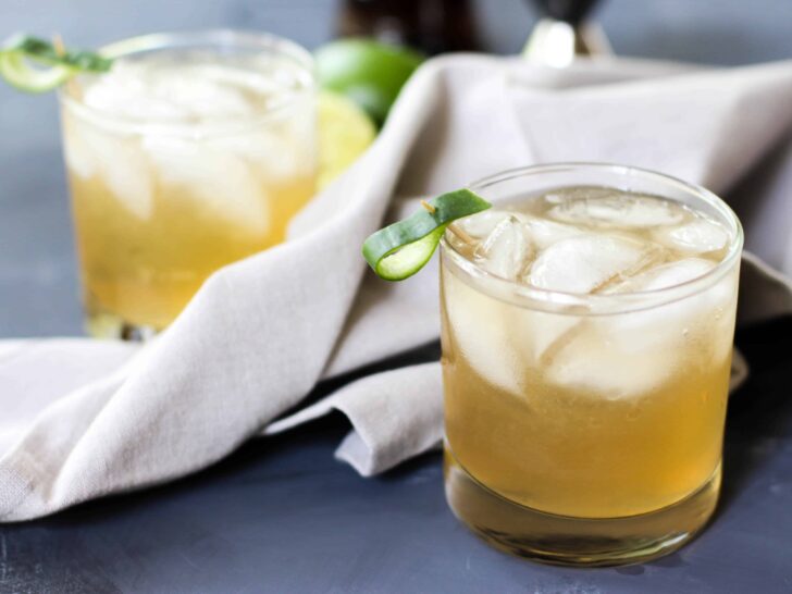 This Cucumber Moscow Mule is a refreshing, summery take on the classic!