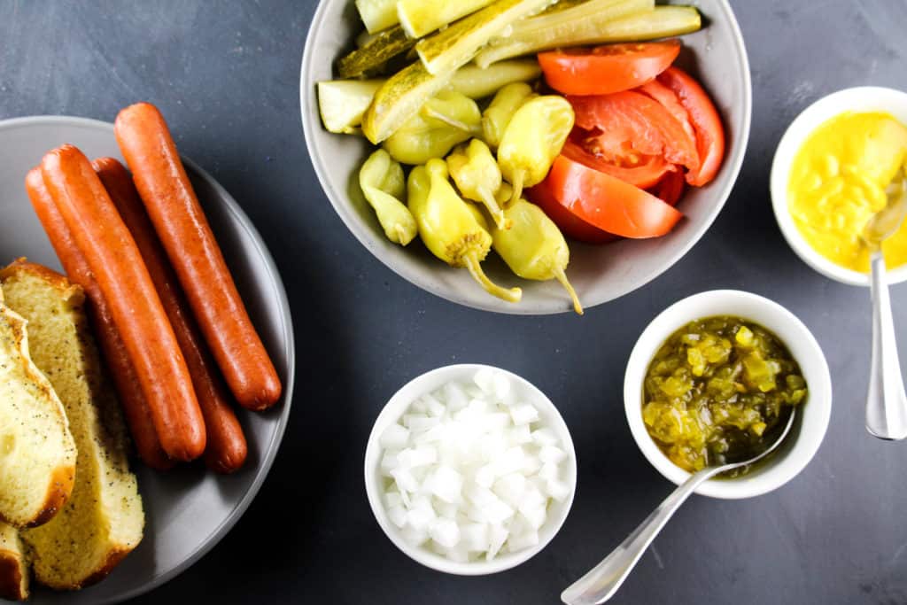 Get transported to the Windy City with this Chicago Style Hot Dog!