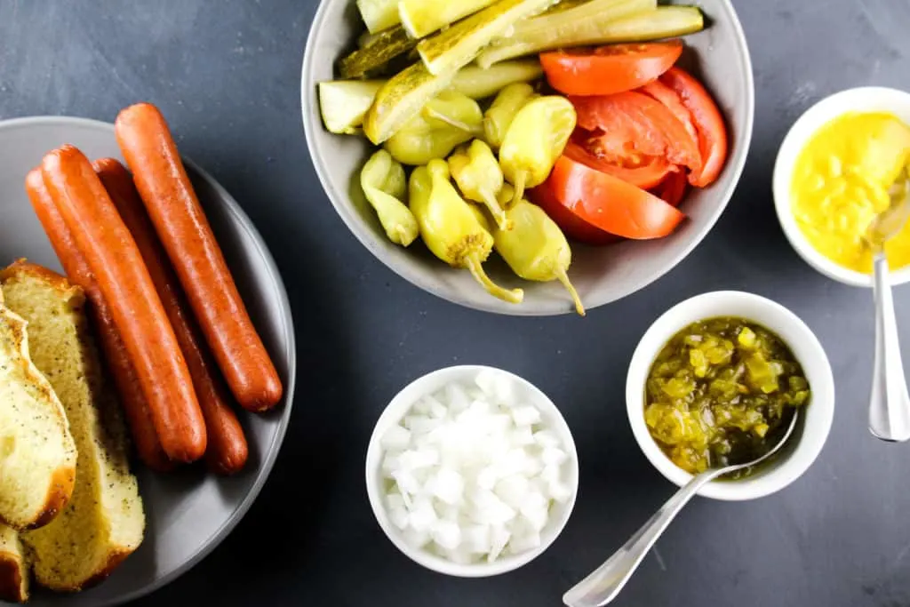 Get transported to the Windy City with this Chicago Style Hot Dog!