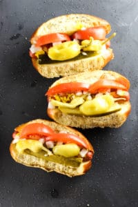 Get transported to the Windy City with these Chicago Style Hot Dogs!