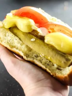 Get transported to the Windy City with these Chicago Style Hot Dogs!