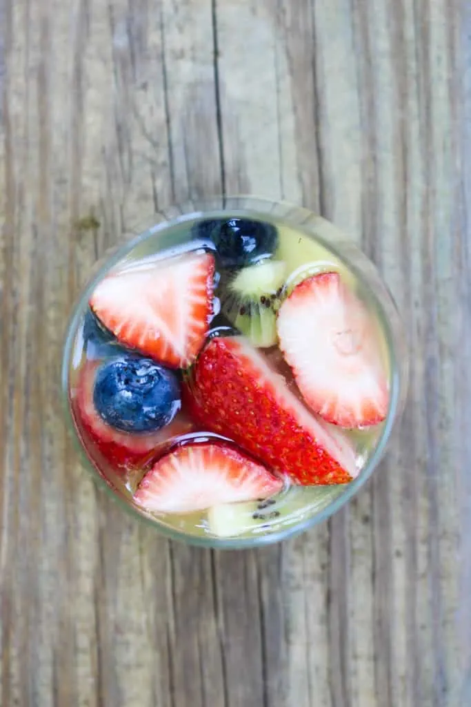 This Summer Sangria is the perfect way to cool off on these hot summer days!