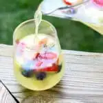 This Summer Sangria is the perfect way to cool off on these hot summer days!