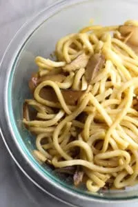 Try this Steak and Udon Noodle Salad with Chimichurri Sauce for a light and refreshing dish!