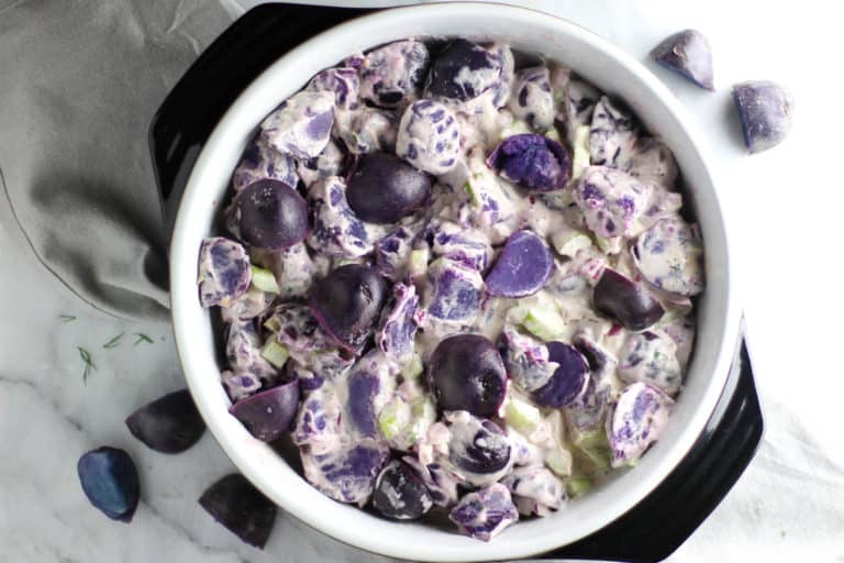 Purple Potato Salad