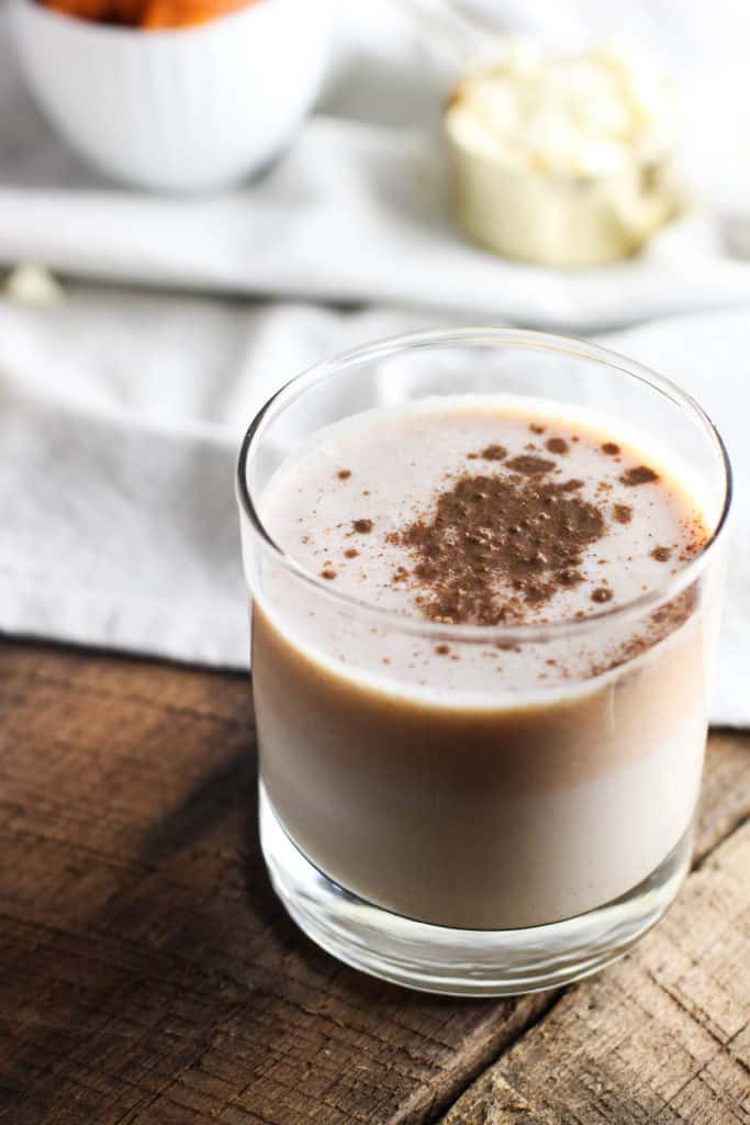 This White Chocolate Pumpkin Martini makes for the perfect dessert drink for your fall holiday gatherings!