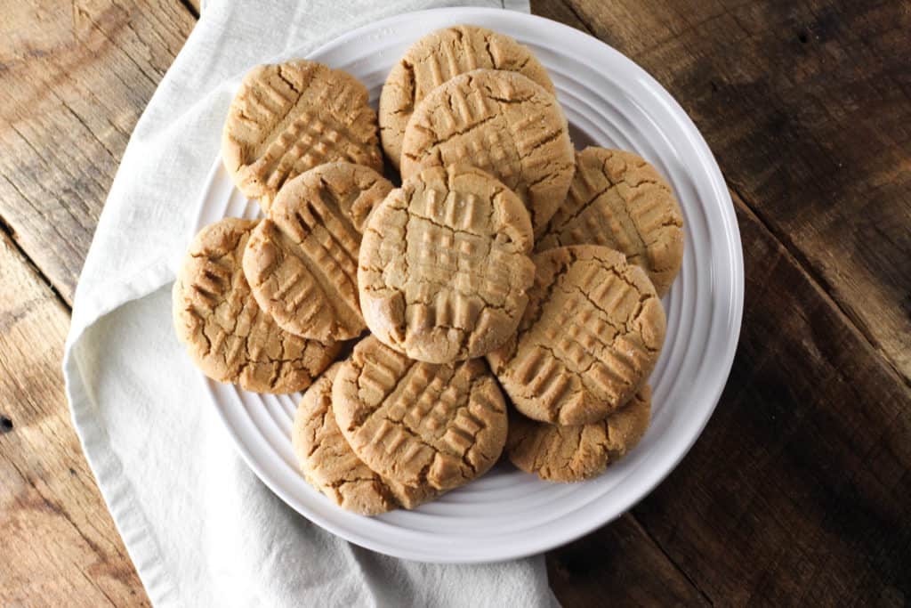 These Classic Peanut Butter Cookies are easy to make and will always be a crowd-pleaser!