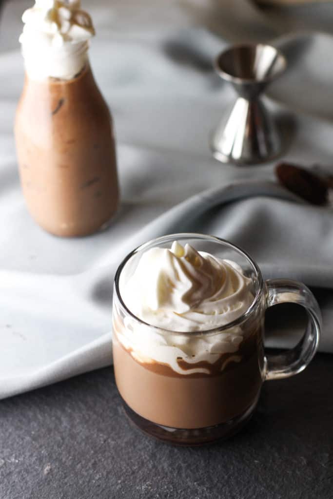 This Hazelnut Mocha is such an easy drink to make. You can never go wrong with a hazelnut, chocolate, and coffee combo!