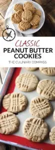 These Classic Peanut Butter Cookies are easy to make and will always be a crowd-pleaser!