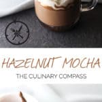 This Hazelnut Mocha is such an easy drink to make. You can never go wrong with a hazelnut, chocolate, and coffee combo!