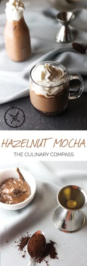 This Hazelnut Mocha is such an easy drink to make. You can never go wrong with a hazelnut, chocolate, and coffee combo!