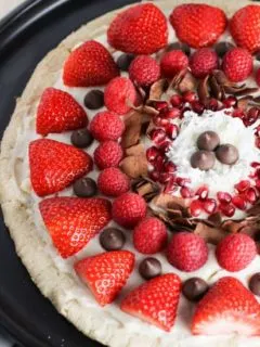 This Fruit Pizza is so easy to throw together and perfect to dress up for any occasion!