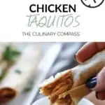 These Chicken Taquitos are full of flavor and make for a great snack or appetizer!