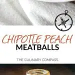 These Chipotle Peach Meatballs have the perfect kick for any occasion and are so easy to make!