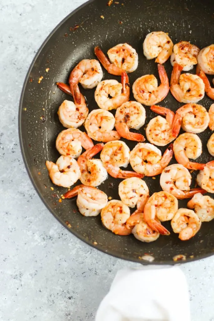 This Shrimp Fra Diavolo is light, easy and has the perfect amount of spice!