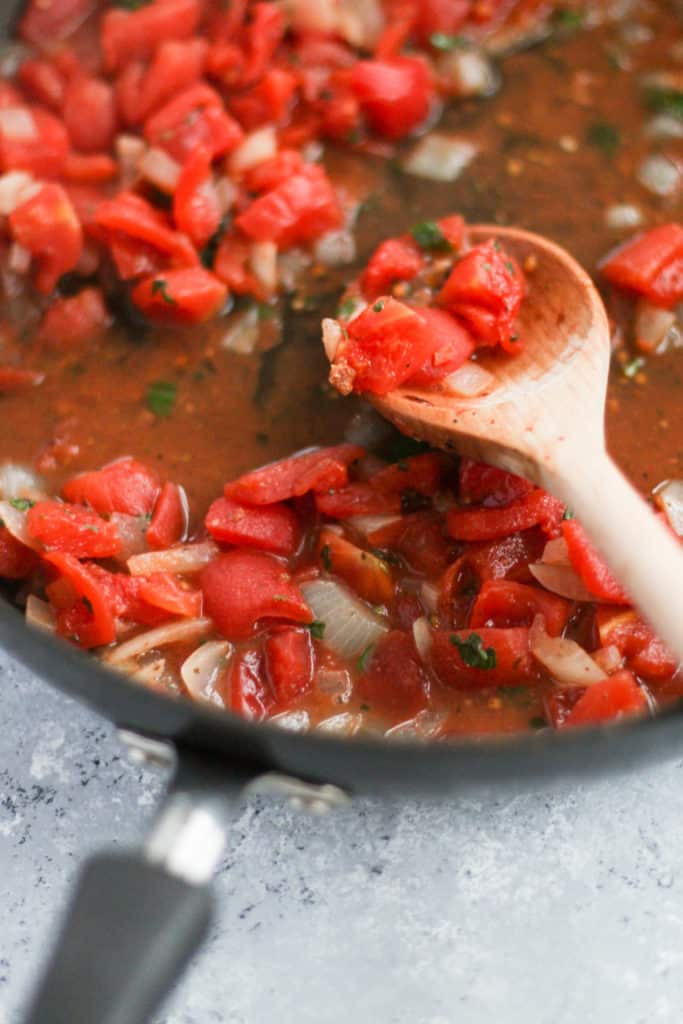 This Shrimp Fra Diavolo is light, easy and has the perfect amount of spice!