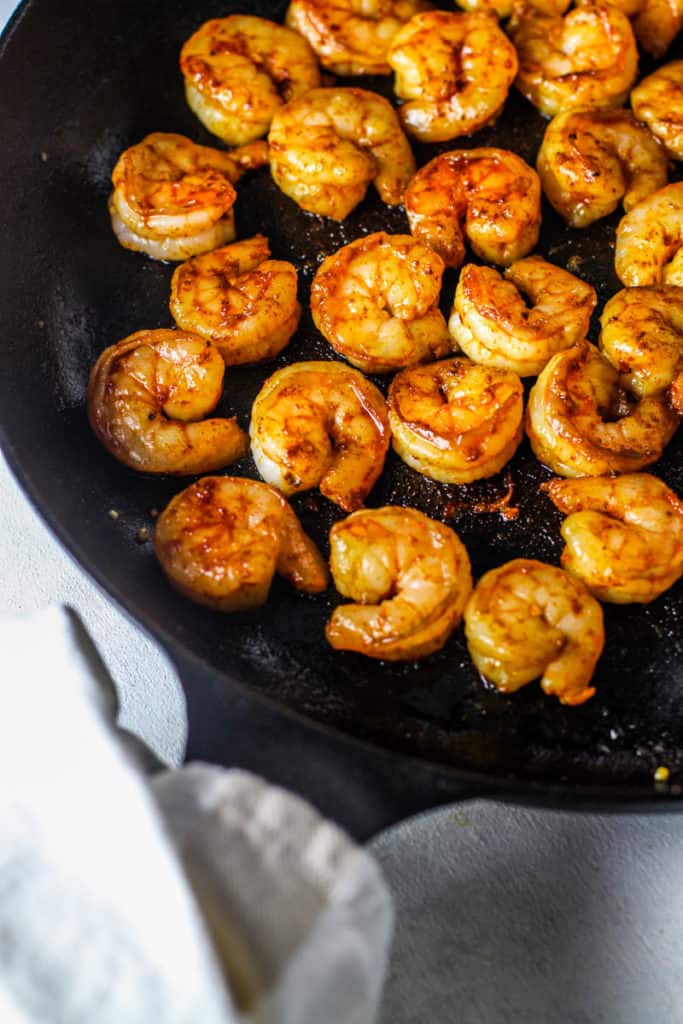 These Skinny Shrimp Po Boys are a lightened up and easy version of the classic!